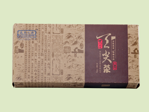 安化黑茶-牛皮纸盒